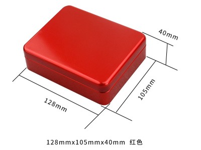 128×105×40mm长方形马口铁盒 喜糖饼干礼品盒包装收纳空球友会集团有限公司